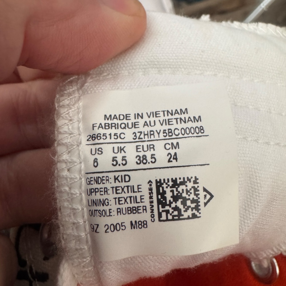 🏁 Converse Chuck Taylor "Not a Chuck" Hi-Top Sneakers - Women's 6 - Picture 8 of 8
